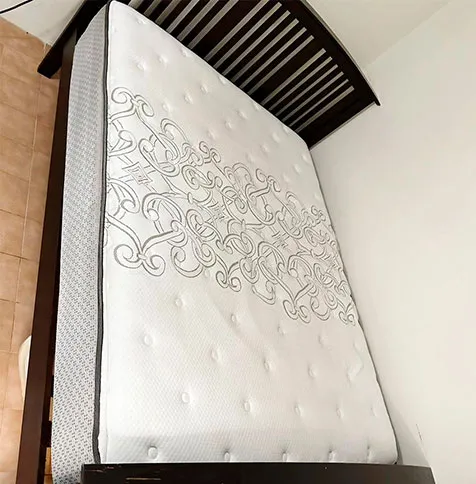 mattress despues de la limpieza